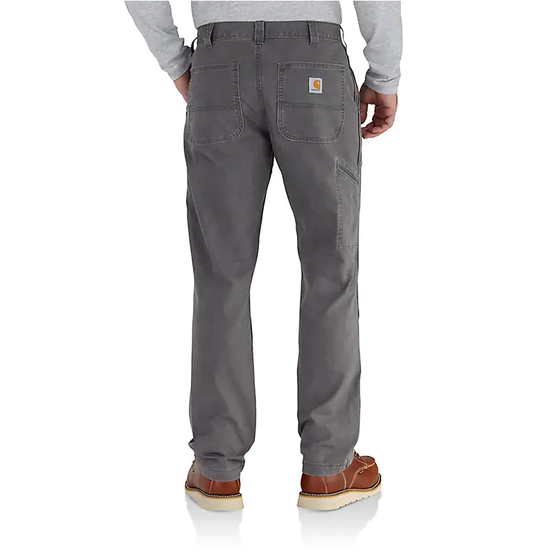 Carhartt - Men's Rugged Flex Relaxed Fit Canvas Work Pant - 102291 Gravel