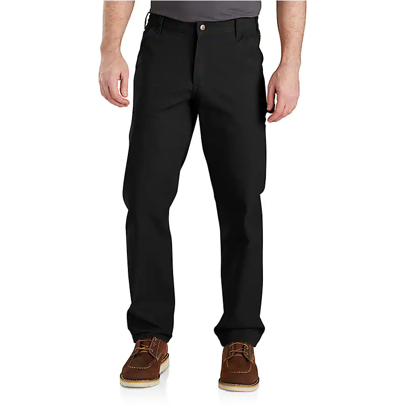 Carhartt - Men's Rugged Flex Relaxed Fit Duck Utility Work Pant - 103279 Black