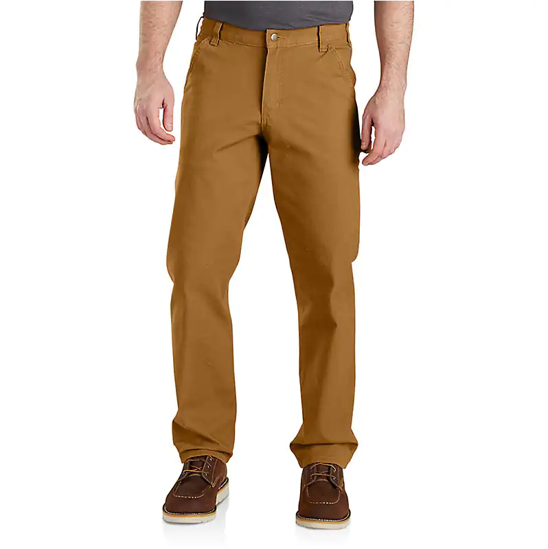 Carhartt - Men's Rugged Flex Relaxed Fit Duck Utility Work Pant - 103279 Carhartt Brown