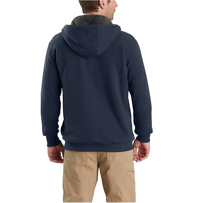 Carhartt - Men's Rain Defender Relaxed Fit Midweight Sherpa Lined Full-Zip Sweatshirt - 103308