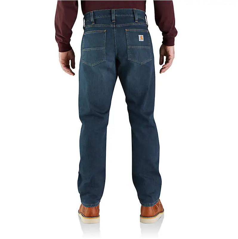 Carhartt - Men's Rugged Flex Relaxed Fit Fleece Lined 5 Pocket Jean - 104939