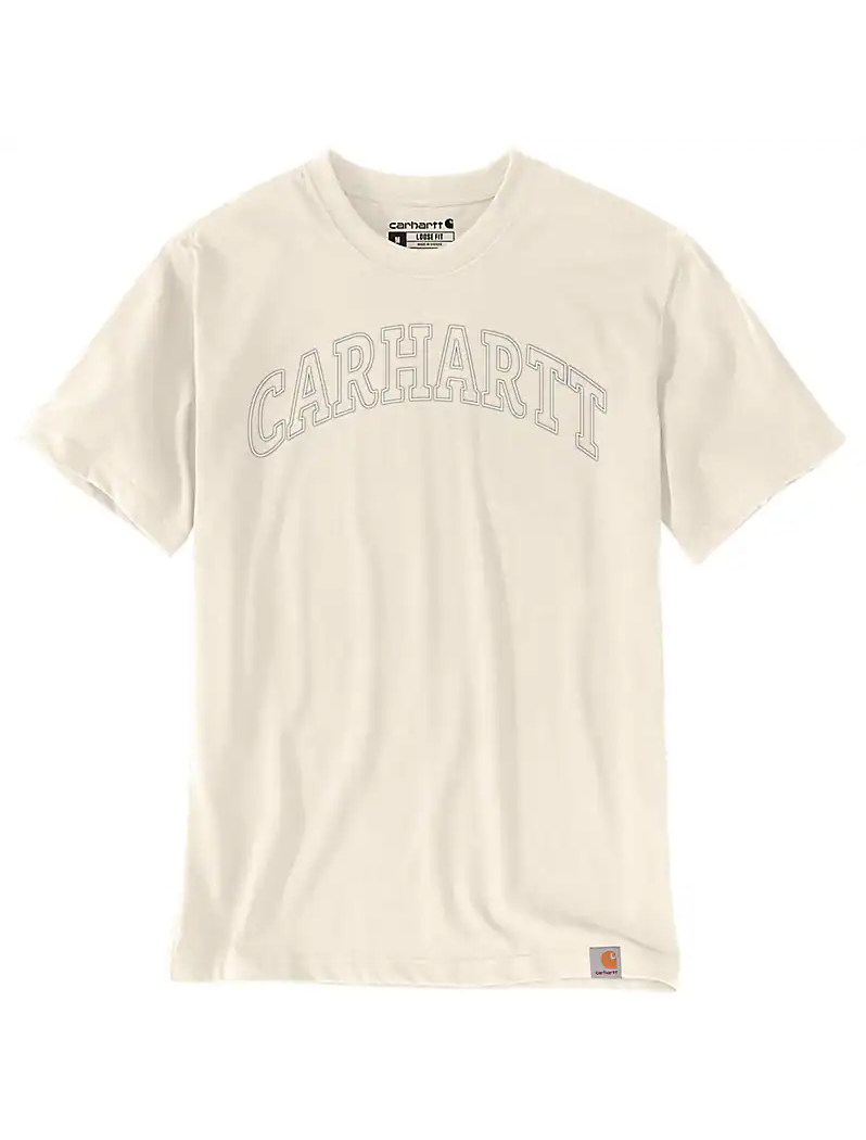 Carhartt - Men's Relaxed Fit Heavyweight Short Sleeve Logo Graphic T-Shirt - 106156