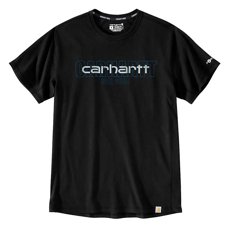 Carhartt - Men's Force Relaxed Fit Midweight Short Sleeve Logo Graphic T-Shirt - 106653