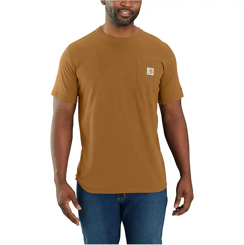 Carhartt - Men's Force Relaxed Fit Midweight Short Sleeve Pocket T-Shirt - 106652