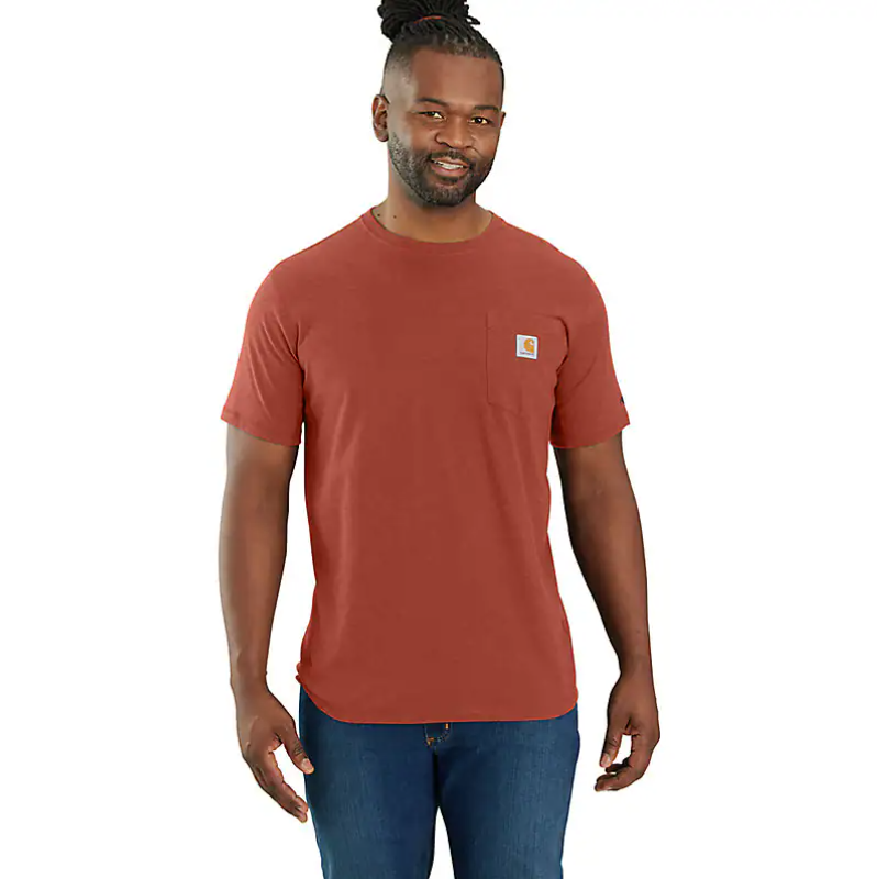 Carhartt - Men's Force Relaxed Fit Midweight Short Sleeve Pocket T-Shirt - 106652