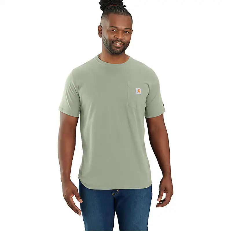 Carhartt - Men's Force Relaxed Fit Midweight Short Sleeve Pocket T-Shirt - 106652