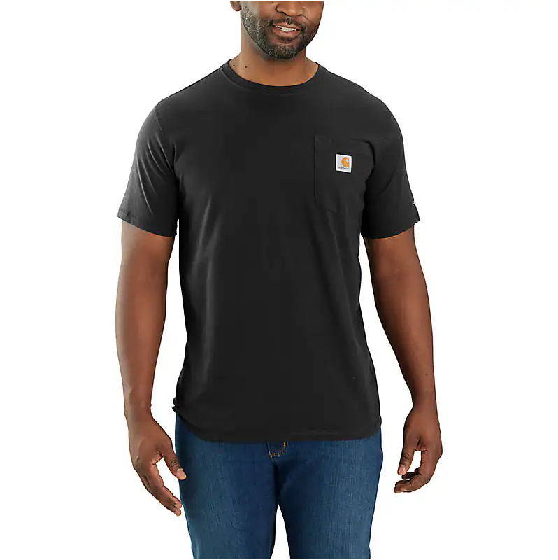 Carhartt - Men's Force Relaxed Fit Midweight Short Sleeve Pocket T-Shirt - 106652