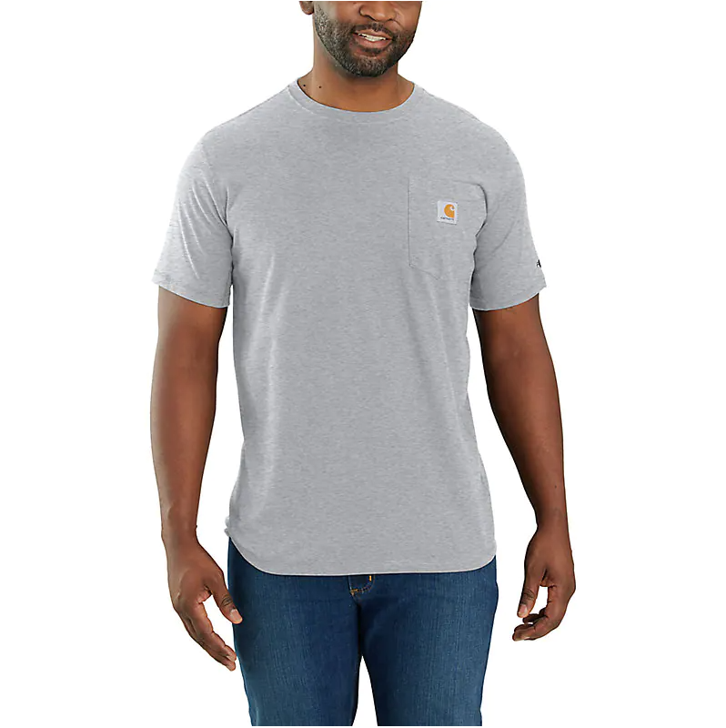 Carhartt - Men's Force Relaxed Fit Midweight Short Sleeve Pocket T-Shirt - 104616