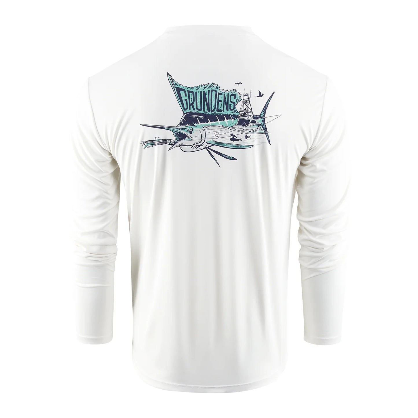 Grundens - Men's Trophy Hunting LS Tech Tee - 50484