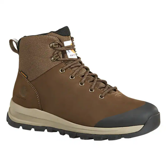 Carhartt - Men's 6" Waterproof Brown Hiker Alloy Toe Work Boot - FF5520
