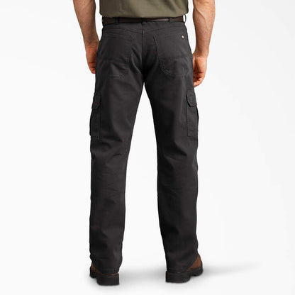 Dickies - Men's Regular Fit Duck Cargo Pant - DP902 Black