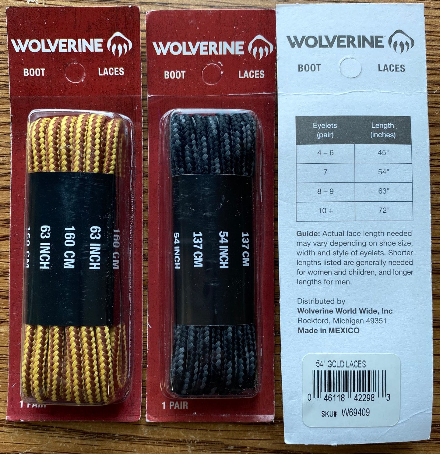 Wolverine Boot Laces