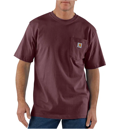 Carhartt - Men’s Loose Fit Heavyweight Short Sleeve Pocket T-Shirt - K87
