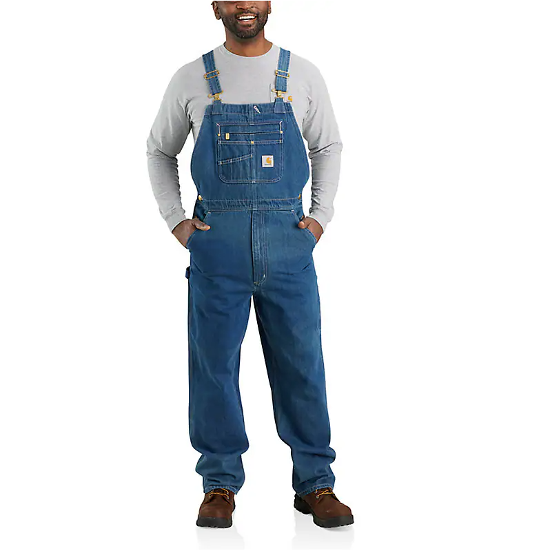 Carhartt - Men's Loose Fit Denim Bib Overall - 104672