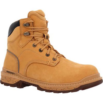 Rocky - Men's 6" Rams Horn Wheat Composite Toe Waterproof Work Boot - RKK0392