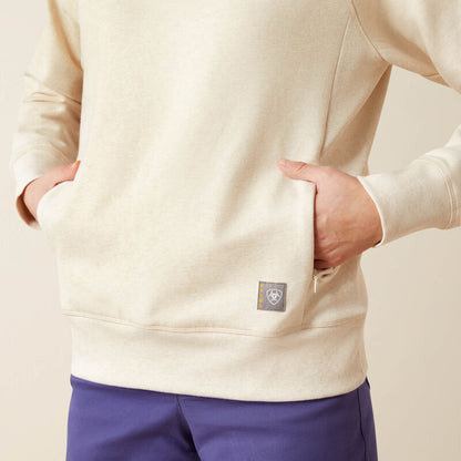 Ariat - Women's Workman Washed Fleece LS Sweatshirt - 10055113