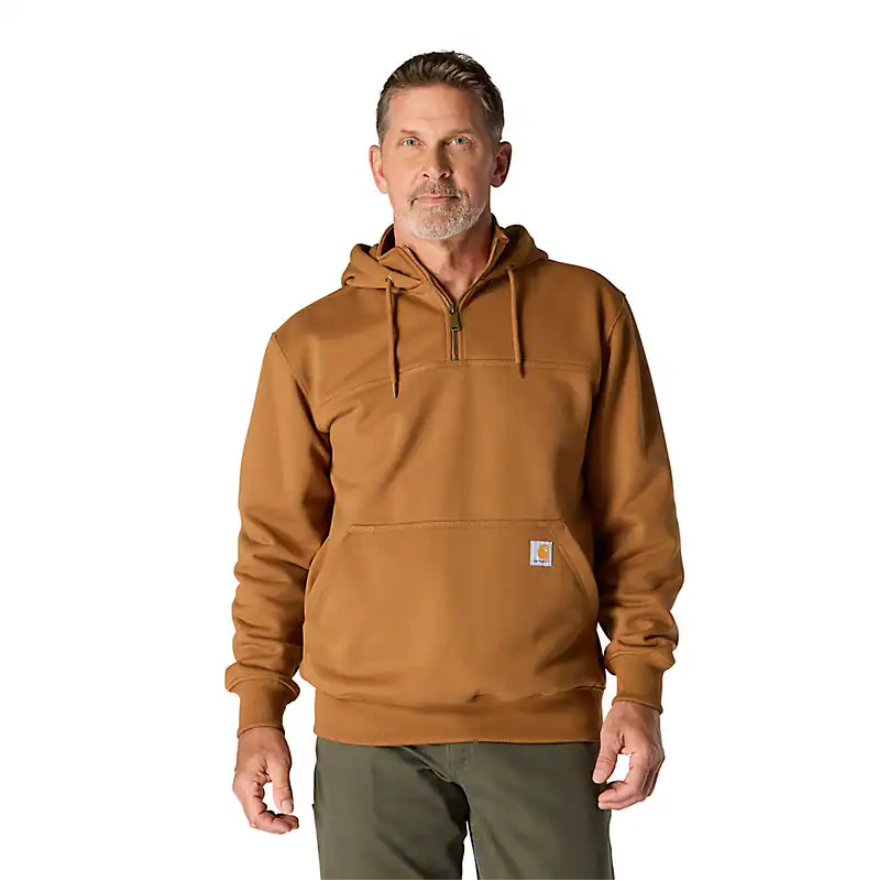 Carhartt - Men's Rain Defender Loose Fit Heavyweight Quarter Zip Sweatshirt - 100617