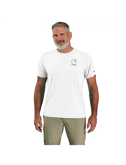 Carhartt - Men's Force Sun Defender Lightweight SS Logo Graphic T-Shirt - 106163