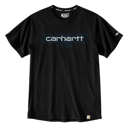 Carhartt - Men's Force Relaxed Fit Midweight Short Sleeve Logo Graphic T-Shirt - 106653