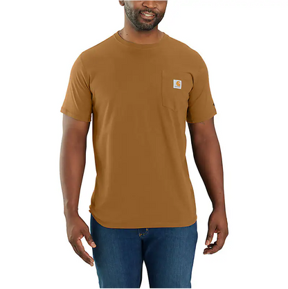 Carhartt - Men's Force Relaxed Fit Midweight Short Sleeve Pocket T-Shirt - 106652