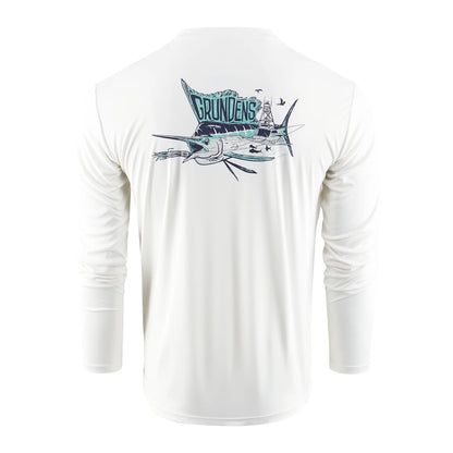 Grundens - Men's Trophy Hunting LS Tech Tee - 50484