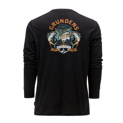 Grundens - Men's Tuna Tattoo Long Sleeve T-Shirt - 50385