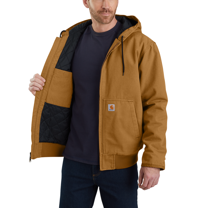 Carhartt - Men’s Loose Fit Washed Duck Insulated Active Jac - J130 (104050)