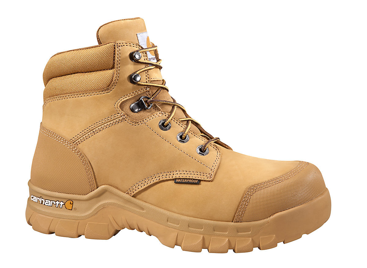 Carhartt - Men's 6" Wheat Rugged Flex Composite Toe Work Boot - CMF6356